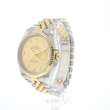 Thumbnail von Rolex Datejust 36 Steel Gold Champagne Diamond Dial