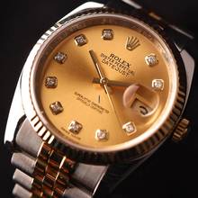 Thumbnail von Rolex Datejust 36 Steel Gold Champagne Diamond Dial