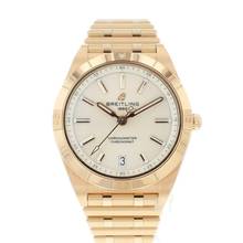 Thumbnail von Breitling Chronomat 36 Automatic 36MM Rose Gold Silver Dial NEW
