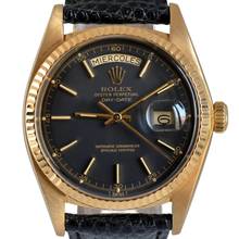 Thumbnail von Rolex Day-Date 36 1803 President black dial yellow gold 18KT 1977