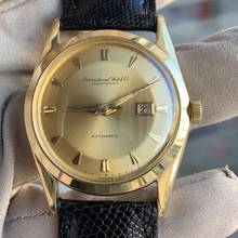 Thumbnail von IWC Classic Schaffhausen Date Pie Pan dial Automatic yellow gold 18KT 1963