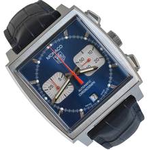 Thumbnail von TAG Heuer Monaco chronograph CW2113 Steve McQueen blue dial Full Set