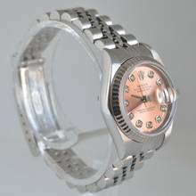 Thumbnail von Rolex Lady-Datejust 79174 Ladies 26MM Factory salmon diamonds dial Full Set