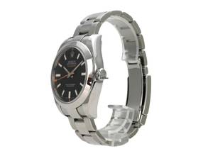 Thumbnail von Rolex Milgauss Ref. 116400 schwarzes Zifferblatt