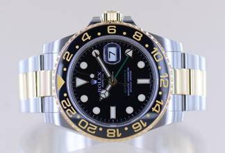 Thumbnail von Rolex GMT-Master II 116713LN black Oysterband Keramik Stahl Gold B+P