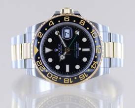 Thumbnail von Rolex GMT-Master II 116713LN black Oysterband Keramik Stahl Gold B+P