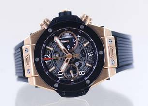 Thumbnail von Hublot Big Bang Unico Flyback Chronograph 42mm 18K King Gold Skeleton Dial Luxury