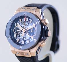 Thumbnail von Hublot Big Bang Unico Flyback Chronograph 42mm 18K King Gold Skeleton Dial Luxury