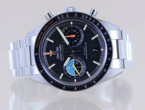 Thumbnail von Omega Speedmaster Pilot Automatic Chronograph METAS 9900 Steel B+P