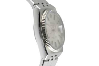 Thumbnail von Rolex Datejust Oysterquartz Silver Dial Stahl Weissgold Herrenuhr Ref. 17014