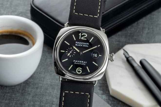  Panerai Radiomir Black Seal Automatik Edelstahl Herrenuhr Ref. PAM00287 