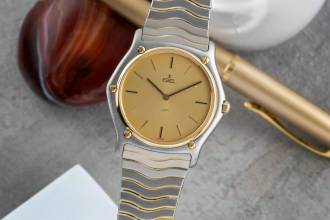 Thumbnail von Ebel Classic Wave Stahl/Gold Herrenuhr Ref. 181903