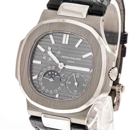  Patek Philippe Nautilus Whitegold – 5712G-001 – like NEW – 11/2017 Full Set 