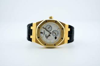 Thumbnail von Audemars Piguet Royal Oak Dual Time 39mm - 18K Yellow Gold - White Dial - Box+Papers - 24 Months Warranty 26120BA.OO.D088CR.01 2008