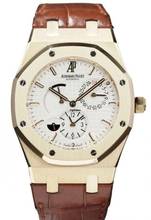 Thumbnail von Audemars Piguet Royal Oak Dual Time 39mm - 18K Yellow Gold - White Dial - Box+Papers - 24 Months Warranty 26120BA.OO.D088CR.01 2008