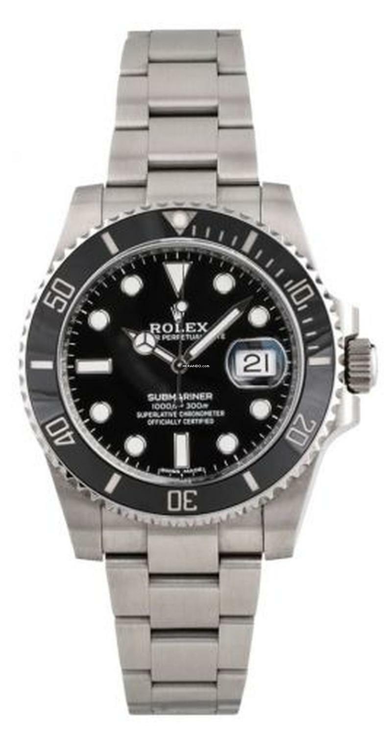  Rolex Submariner Date 40mm - Box+Papers - 24 Months Warranty 116610LN 2017 