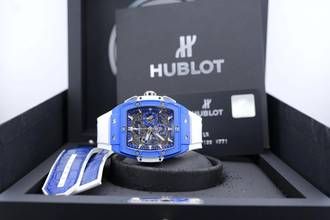 Thumbnail von Hublot Spirit of Big Bang Blue Ceramic LIMITED TO 100 Box+Papers 641.EX.5129.LR 2019