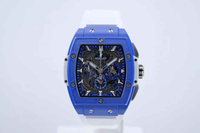  Hublot Spirit of Big Bang Blue Ceramic LIMITED TO 100 Box+Papers 641.EX.5129.LR 2019 