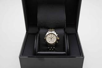 Thumbnail von Breitling Shadow Flyback Chronomat in 38 mm Stahl/Gold LC100 Fullset neuer Service