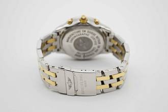 Thumbnail von Breitling Shadow Flyback Chronomat in 38 mm Stahl/Gold LC100 Fullset neuer Service