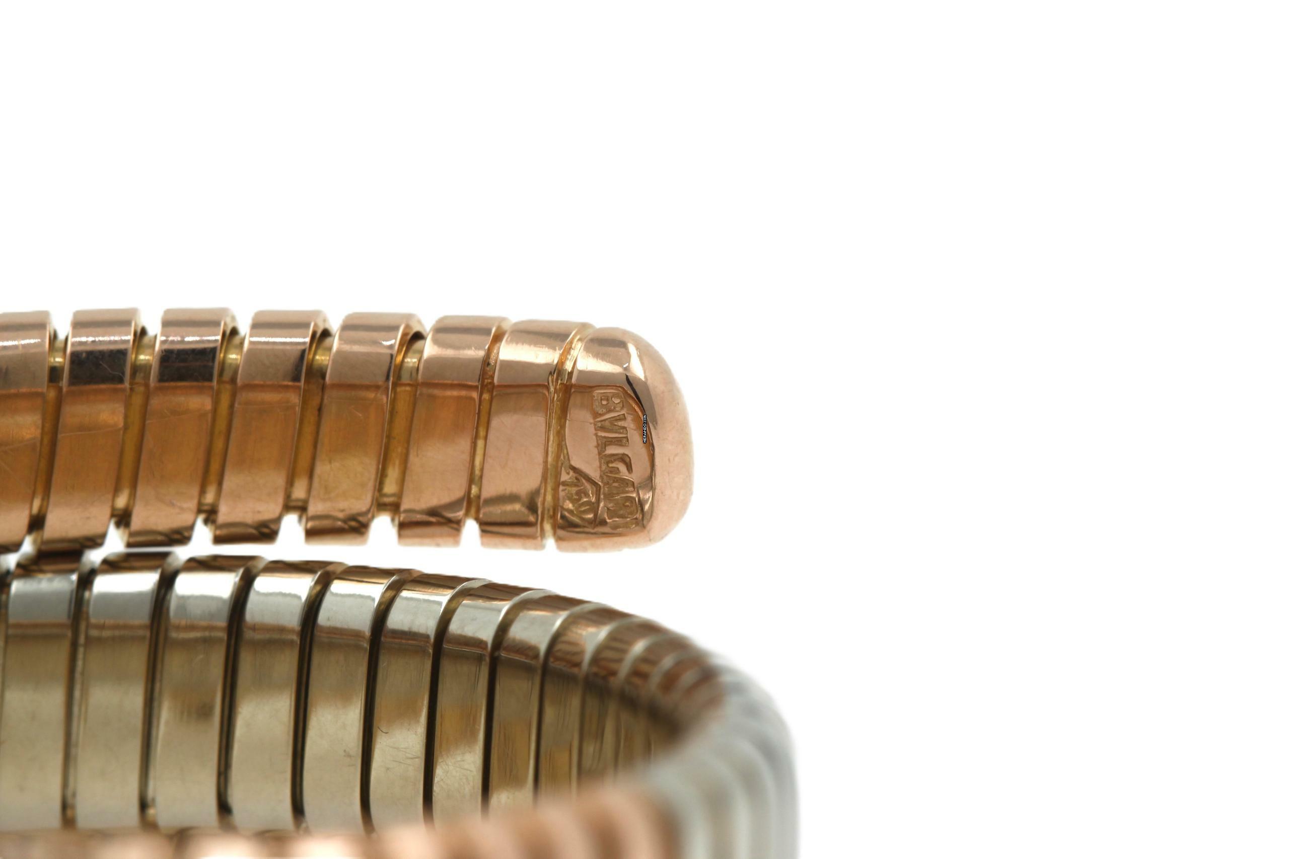 Thumbnail von Bulgari Serpenti Tubogas Serpenti 18K Tri Color Gold Juvenia Vintage