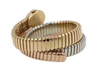 Thumbnail von Bulgari Serpenti Tubogas Serpenti 18K Tri Color Gold Juvenia Vintage