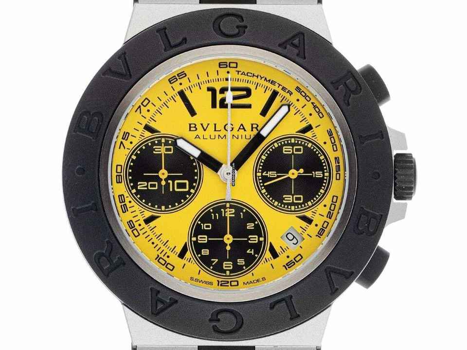  Bulgari Aluminium Gran Turismo Special Edition Ref.104076 2025 Full Set Ungetragen 