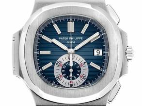 Thumbnail von Patek Philippe Nautilus Ref.5980/1A-001 2008 Full Set wie Neu Vintage