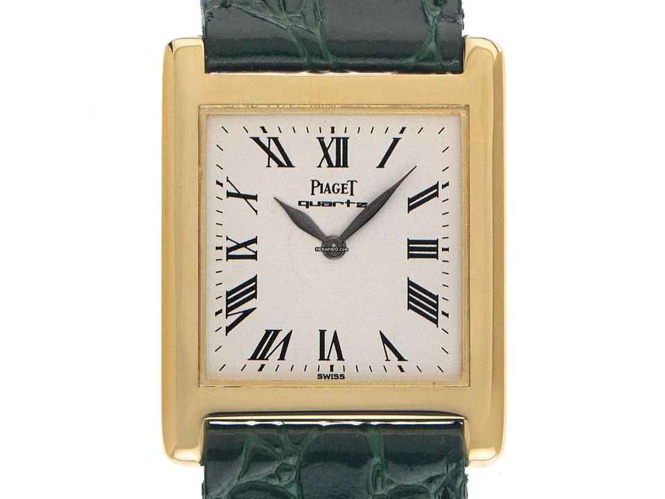 Piaget Tank Ref.70800 1988 original Box sehr gut Vintage 