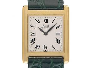 Thumbnail von Piaget Tank Ref.70800 1988 original Box sehr gut Vintage