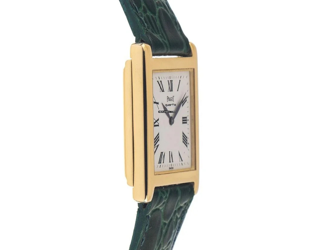 Thumbnail von Piaget Tank Ref.70800 1988 original Box sehr gut Vintage