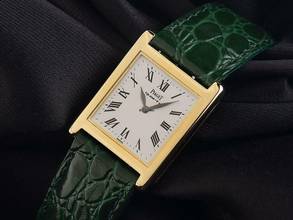 Thumbnail von Piaget Tank Ref.70800 1988 original Box sehr gut Vintage