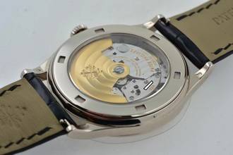 Thumbnail von Patek Philippe Calatrava 18k white gold Weißgold 38mm 5296G-001 Mint