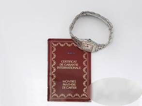 Thumbnail von Cartier Panthère Sm Edelstahl Gelbgold 750 Damenuhr Damen Stahl Gold Steel 18kt Yellow Gold