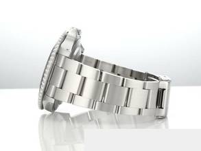 Thumbnail von Rolex GMT-Master II Stahl 16710 2001 Pepsi Automatik Edelstahl Herrenuhr Stainless Steel Oyster-band Chronometer Black Dial