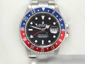 Thumbnail von Rolex GMT-Master II Stahl 16710 2001 Pepsi Automatik Edelstahl Herrenuhr Stainless Steel Oyster-band Chronometer Black Dial