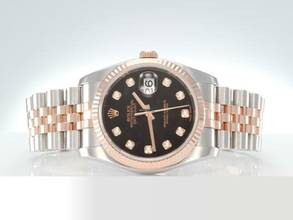 Thumbnail von Rolex Datejust 36 36mm 116231 2018 Stahl Rosegold 750 Diamanten Automatik