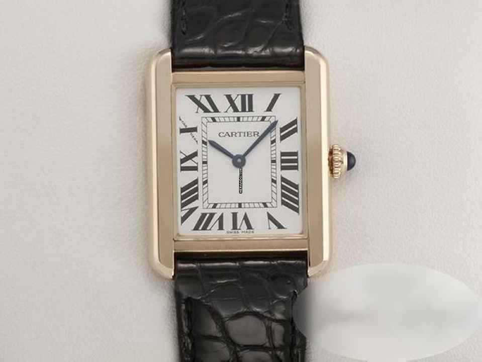  Cartier Tank Solo Lady Tank Solo Edelstahl Gelbgold 750 2021 W5200002 Stahl Gold Damen 