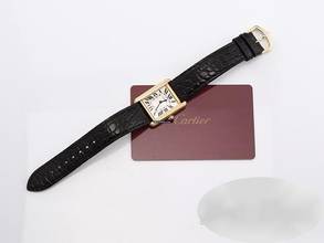 Thumbnail von Cartier Tank Solo Lady Tank Solo Edelstahl Gelbgold 750 2021 W5200002 Stahl Gold Damen