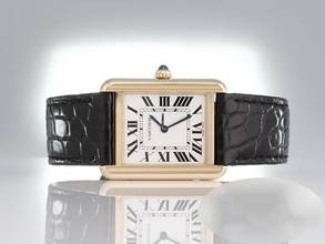 Thumbnail von Cartier Tank Solo Lady Tank Solo Edelstahl Gelbgold 750 2021 W5200002 Stahl Gold Damen