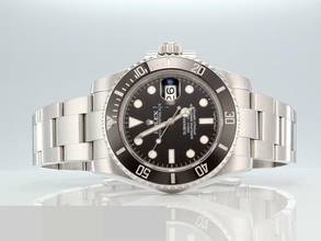 Thumbnail von Rolex Submariner Date 116610 Ln Chromalight Rehaut Stahl Automatik Edelstahl