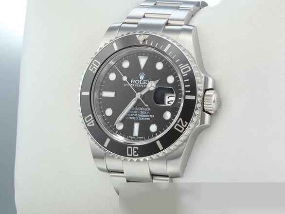  Rolex Submariner Date 116610 Ln Chromalight Rehaut Stahl Automatik Edelstahl 
