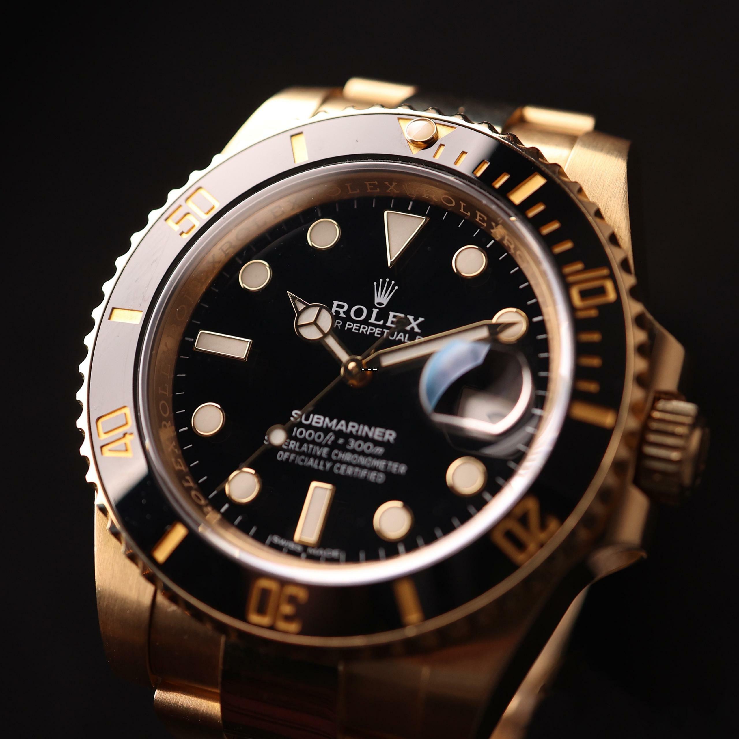 Thumbnail von Rolex Submariner Date Yellow Gold