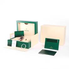 Thumbnail von Rolex Day-Date 40 40mm Everose Gold Chocolate Baguette Diamond Dial Service '25