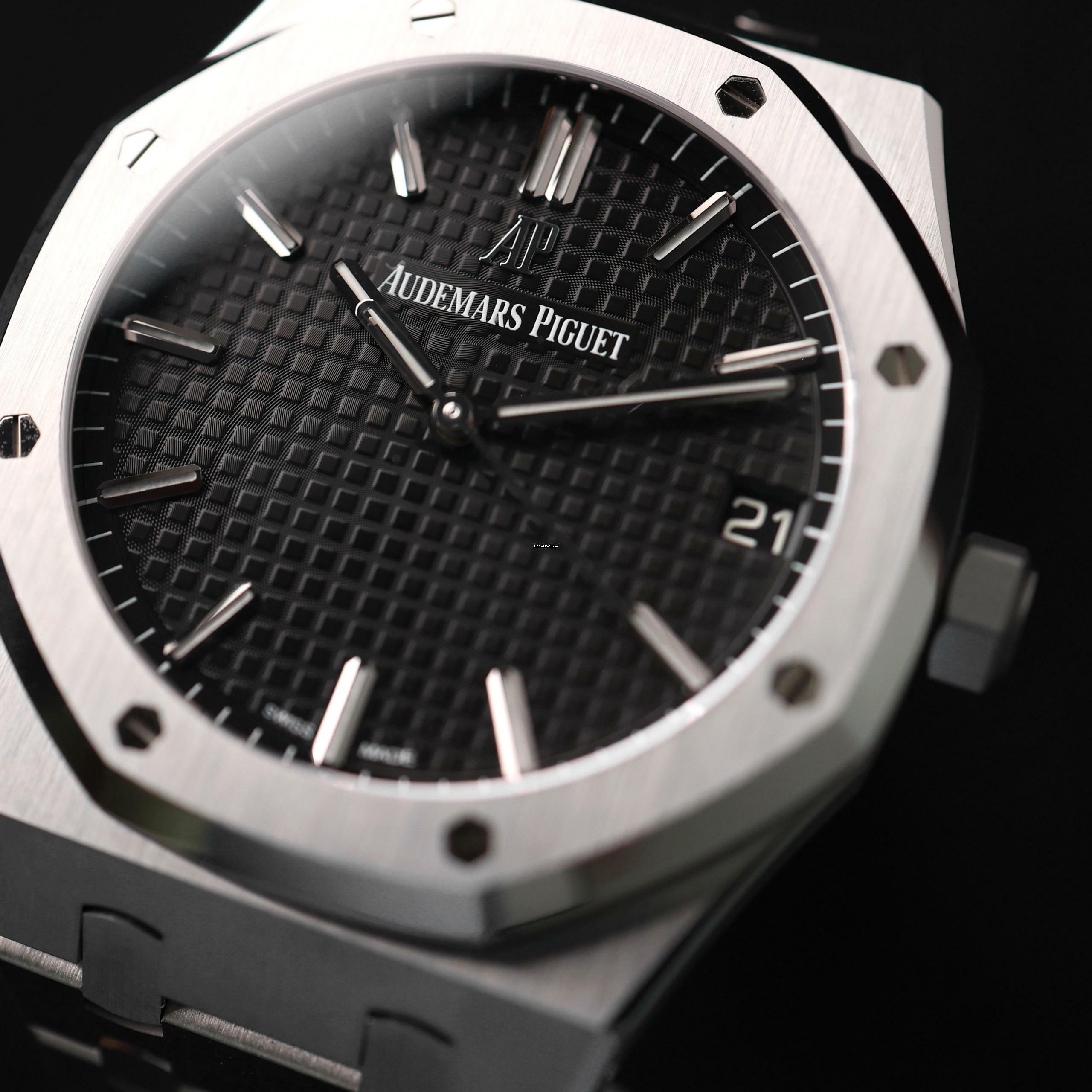 Thumbnail von Audemars Piguet Royal Oak 41 Automatic Black Dial NEW