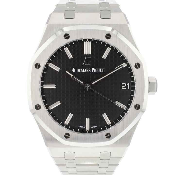  Audemars Piguet Royal Oak 41 Automatic Black Dial NEW 