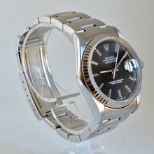 Thumbnail von Rolex Datejust 36 16234 Soleil black dial 1996 Full Set