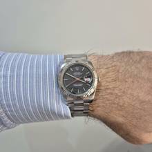 Thumbnail von Rolex Datejust Turn-O-Graph Turn-O-Graph Ouro Branco & Aço 36mm Automático Completo