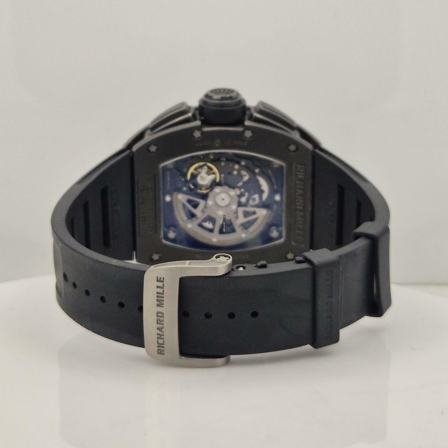 Thumbnail von Richard Mille RM 011 Americas All Black 50 Units Edition Flyback 40x50mm Completo
