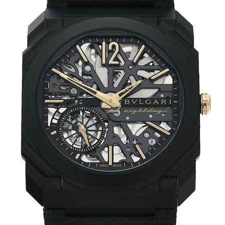  Bulgari Octo Finissimo 8 Days Black Titan 